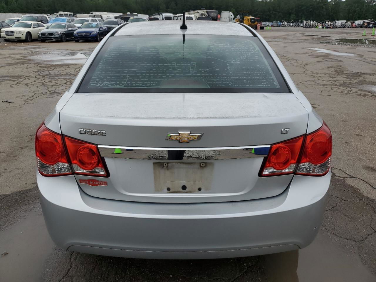 2013 Chevrolet Cruze Lt Silver vin: 1G1PC5SB3D7282688