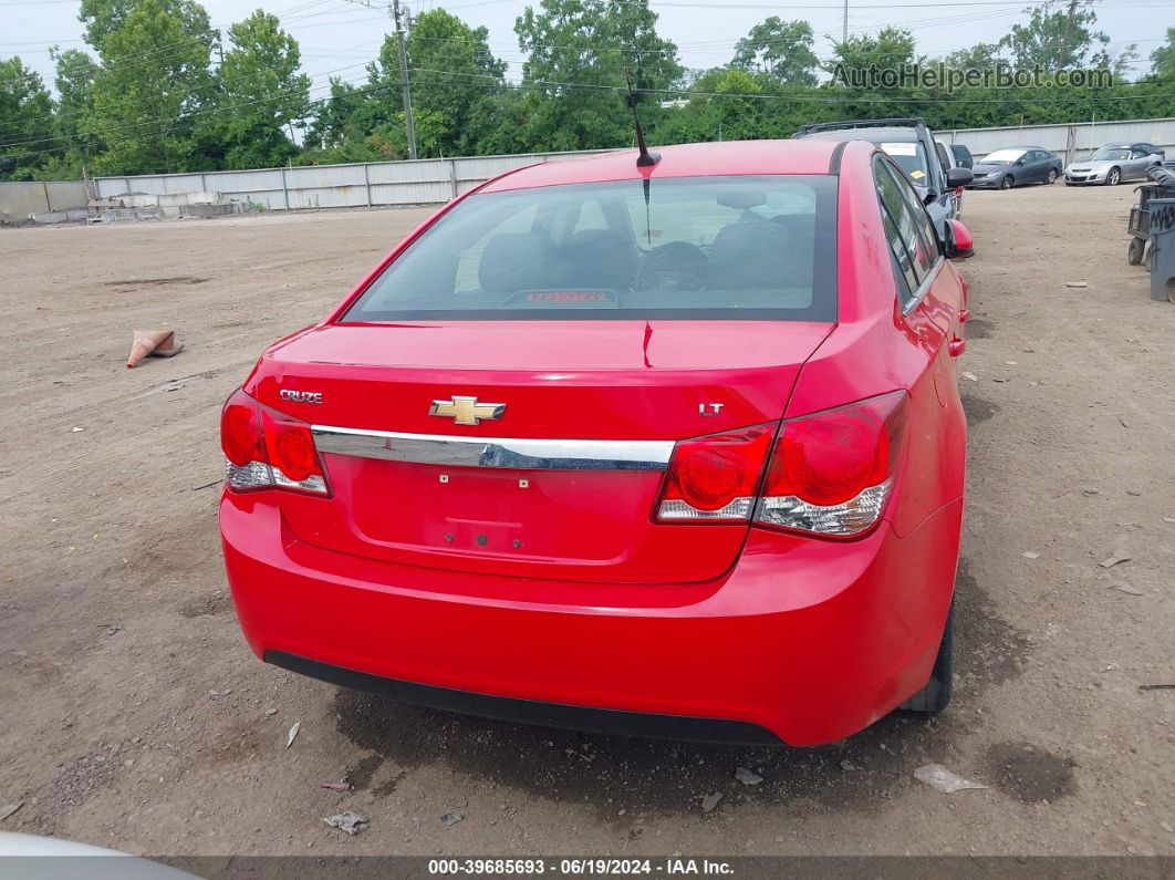 2014 Chevrolet Cruze 1lt Auto Red vin: 1G1PC5SB3E7119301