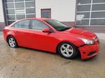 2014 Chevrolet Cruze Lt Red vin: 1G1PC5SB3E7164514