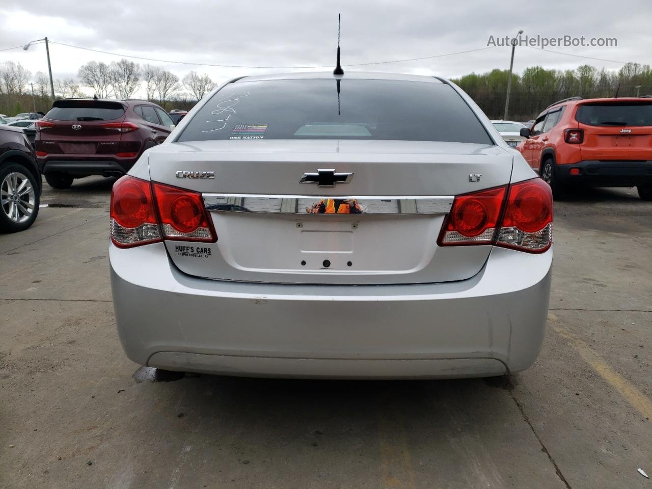 2014 Chevrolet Cruze Lt Silver vin: 1G1PC5SB3E7188294