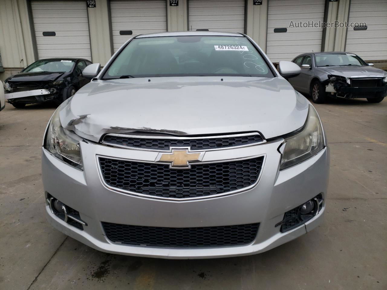 2014 Chevrolet Cruze Lt Silver vin: 1G1PC5SB3E7188294