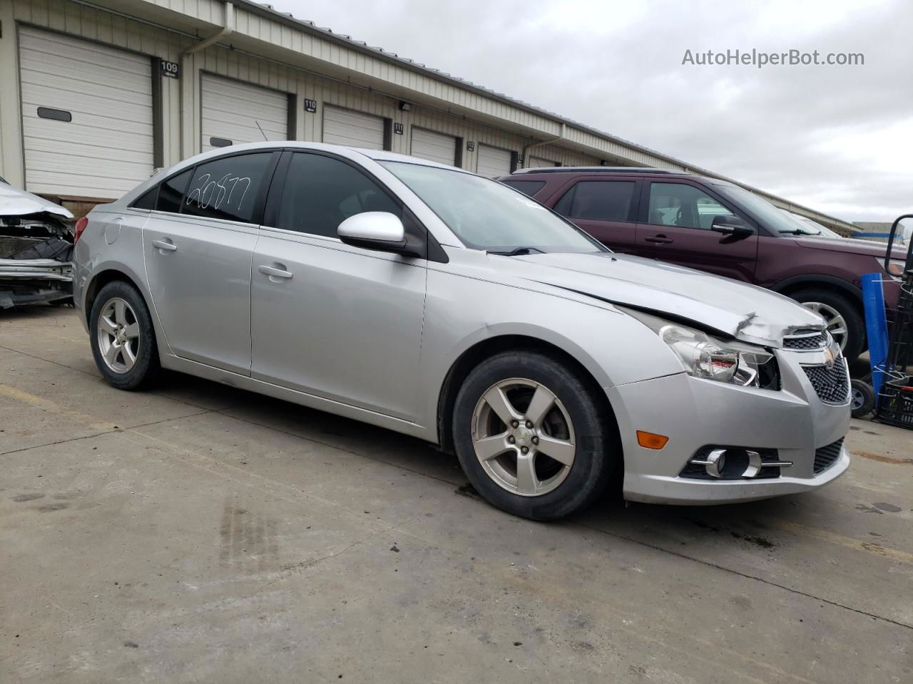 2014 Chevrolet Cruze Lt Серебряный vin: 1G1PC5SB3E7188294