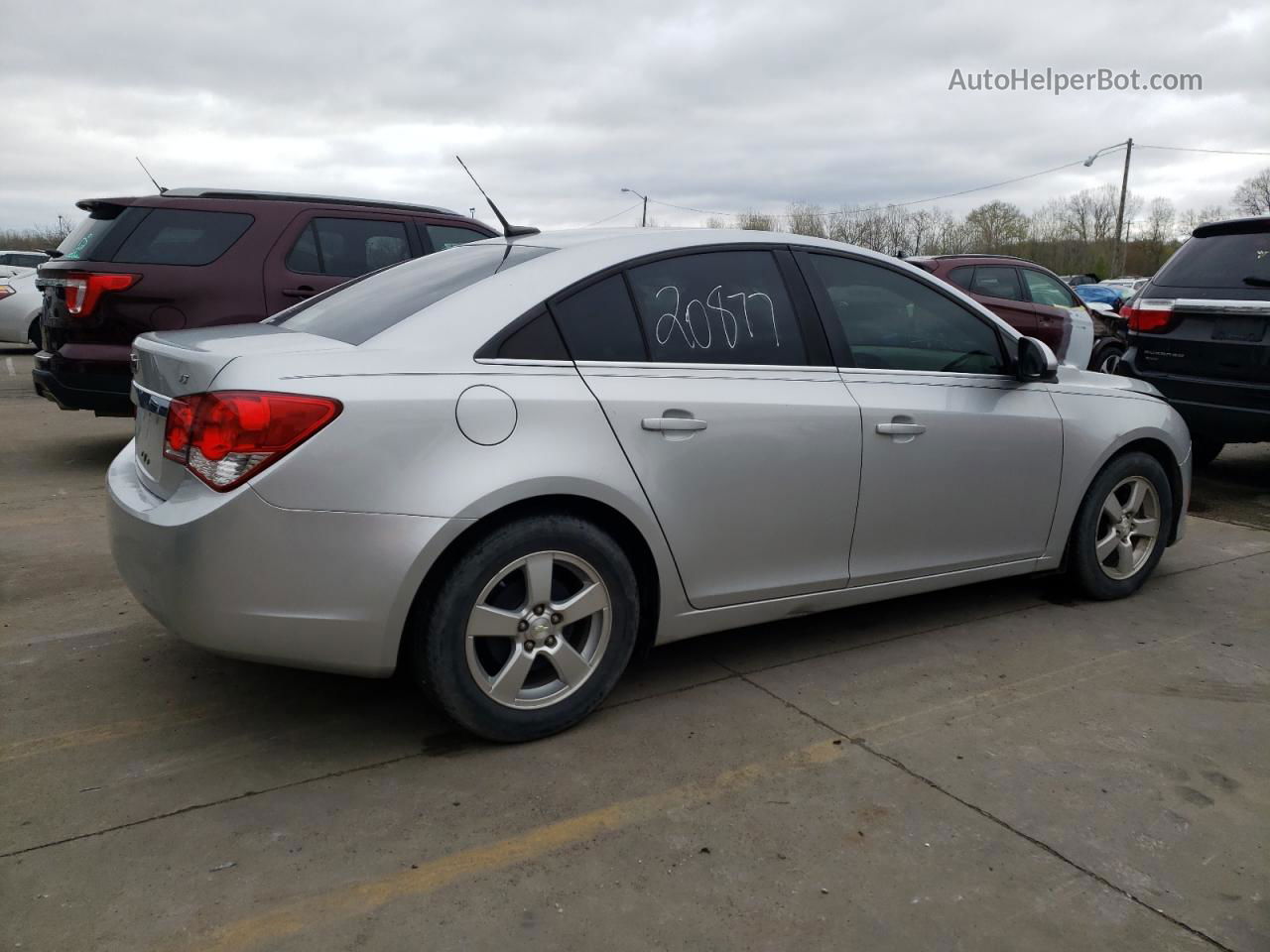 2014 Chevrolet Cruze Lt Silver vin: 1G1PC5SB3E7188294