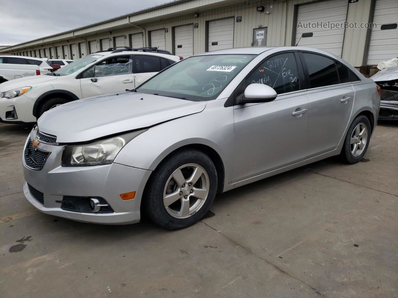 2014 Chevrolet Cruze Lt Silver vin: 1G1PC5SB3E7188294