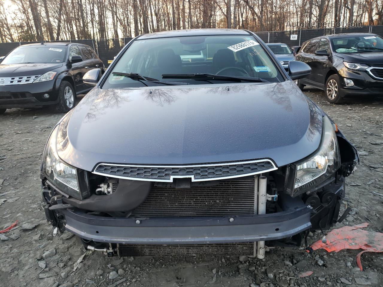 2014 Chevrolet Cruze Lt Gray vin: 1G1PC5SB3E7366432