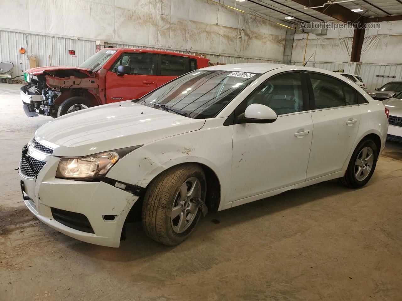 2014 Chevrolet Cruze Lt Белый vin: 1G1PC5SB3E7374465