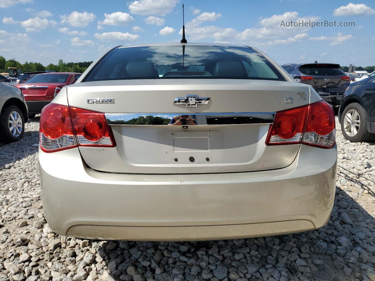 2014 Chevrolet Cruze Lt Tan vin: 1G1PC5SB3E7450590