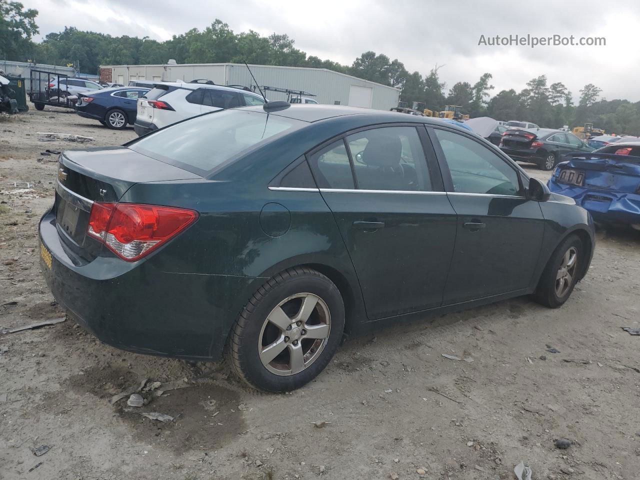 2015 Chevrolet Cruze Lt Green vin: 1G1PC5SB3F7101964