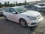 2015 Chevrolet Cruze Lt White vin: 1G1PC5SB3F7157063