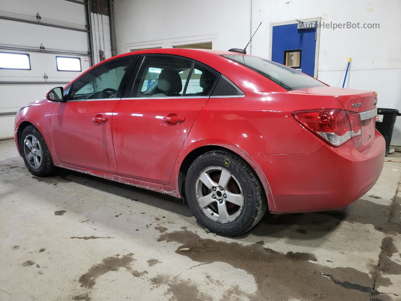 2015 Chevrolet Cruze Lt Red vin: 1G1PC5SB3F7158102