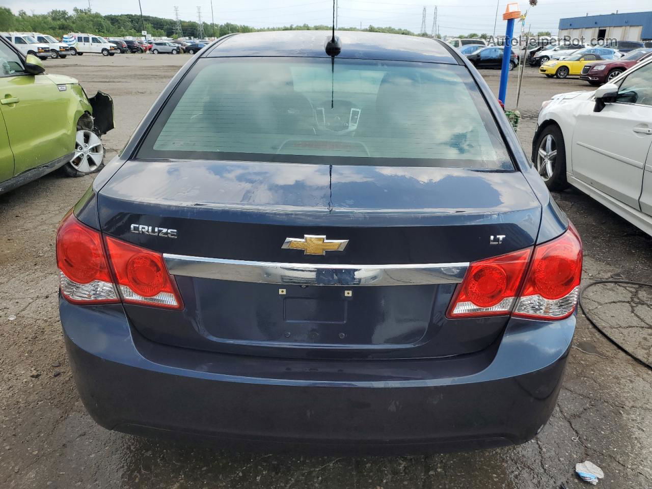 2015 Chevrolet Cruze Lt Blue vin: 1G1PC5SB3F7177135