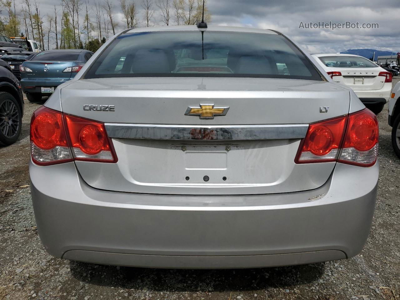 2015 Chevrolet Cruze Lt Silver vin: 1G1PC5SB3F7179192