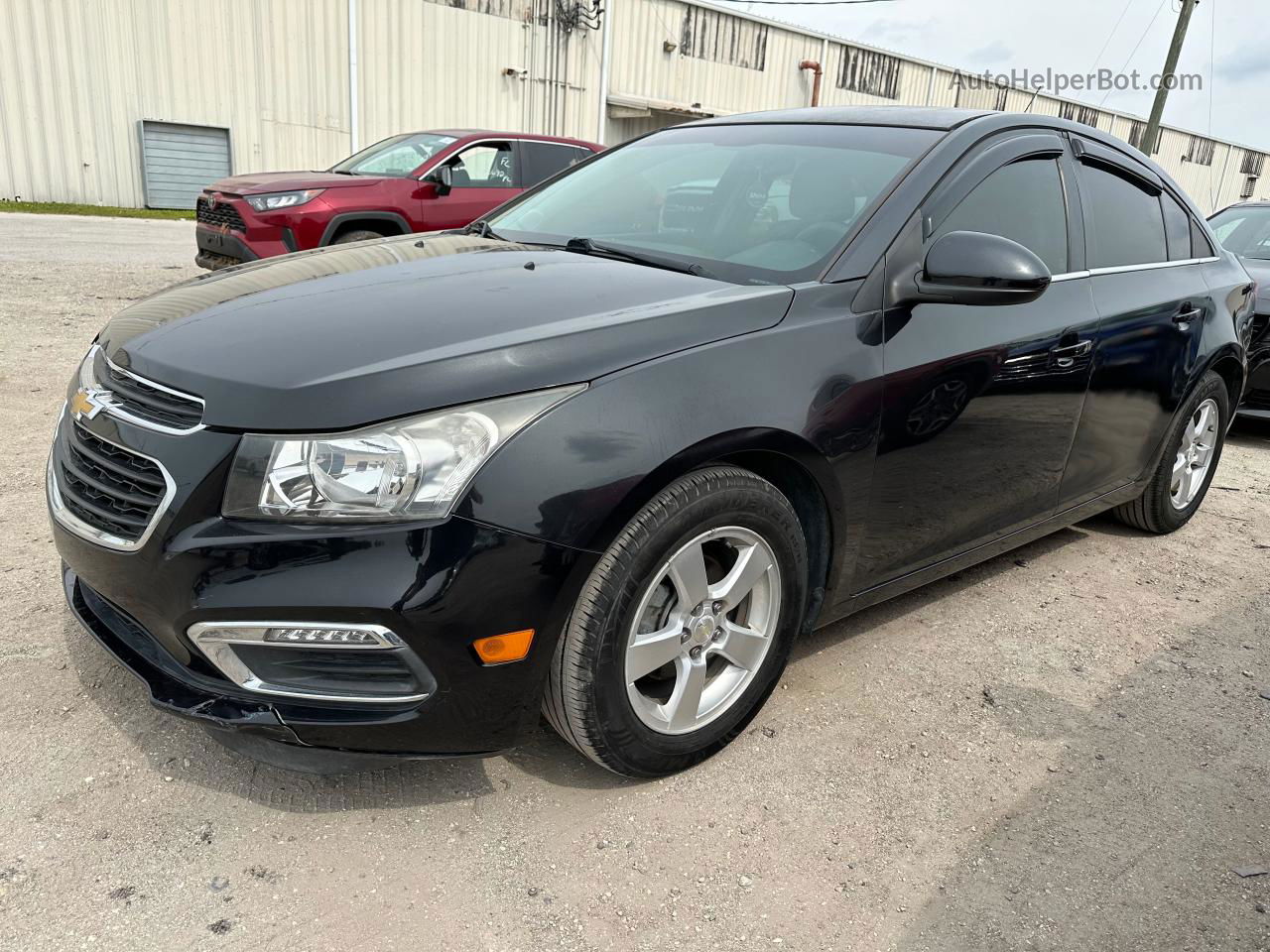 2015 Chevrolet Cruze Lt Black vin: 1G1PC5SB3F7207332