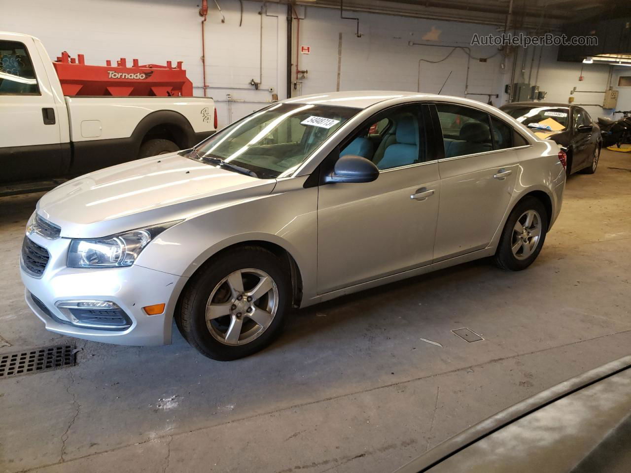 2015 Chevrolet Cruze Lt Silver vin: 1G1PC5SB3F7224180