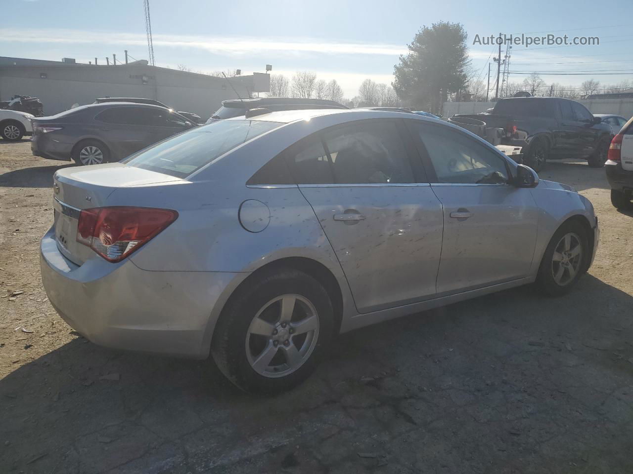 2015 Chevrolet Cruze Lt Silver vin: 1G1PC5SB3F7242596