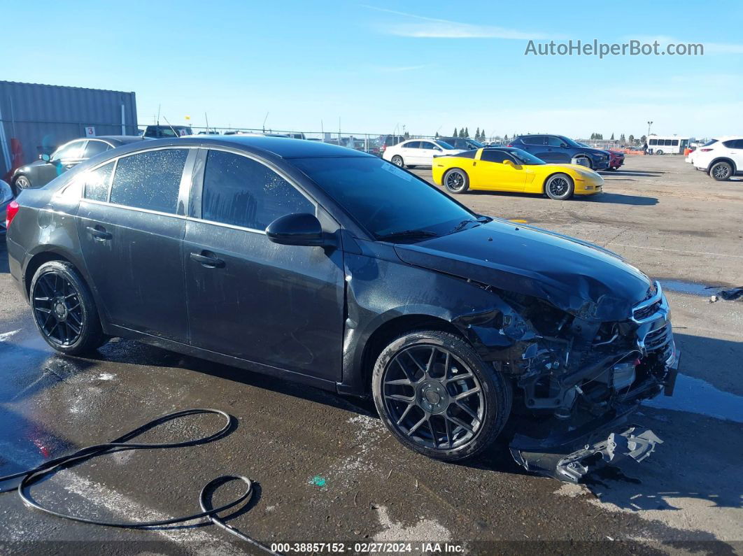 2015 Chevrolet Cruze 1lt Auto Black vin: 1G1PC5SB3F7297243