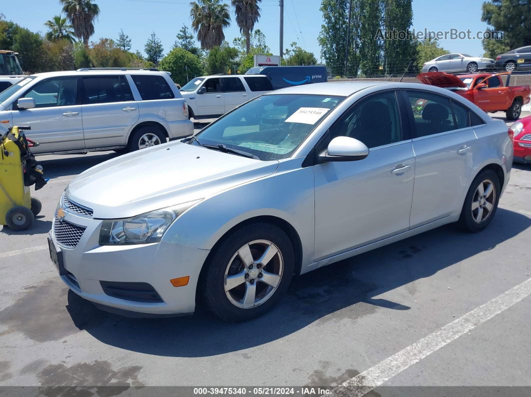 2013 Chevrolet Cruze 1lt Auto Silver vin: 1G1PC5SB4D7116390