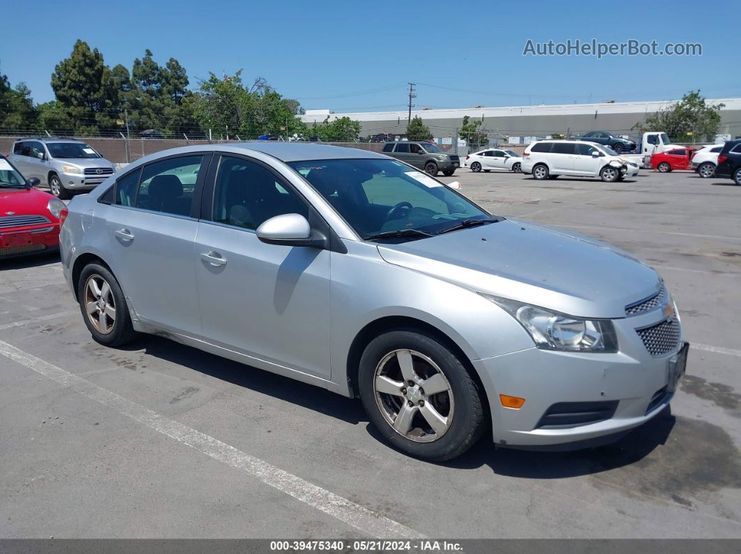 2013 Chevrolet Cruze 1lt Auto Silver vin: 1G1PC5SB4D7116390