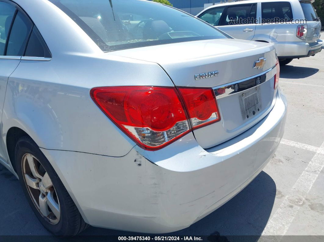 2013 Chevrolet Cruze 1lt Auto Silver vin: 1G1PC5SB4D7116390