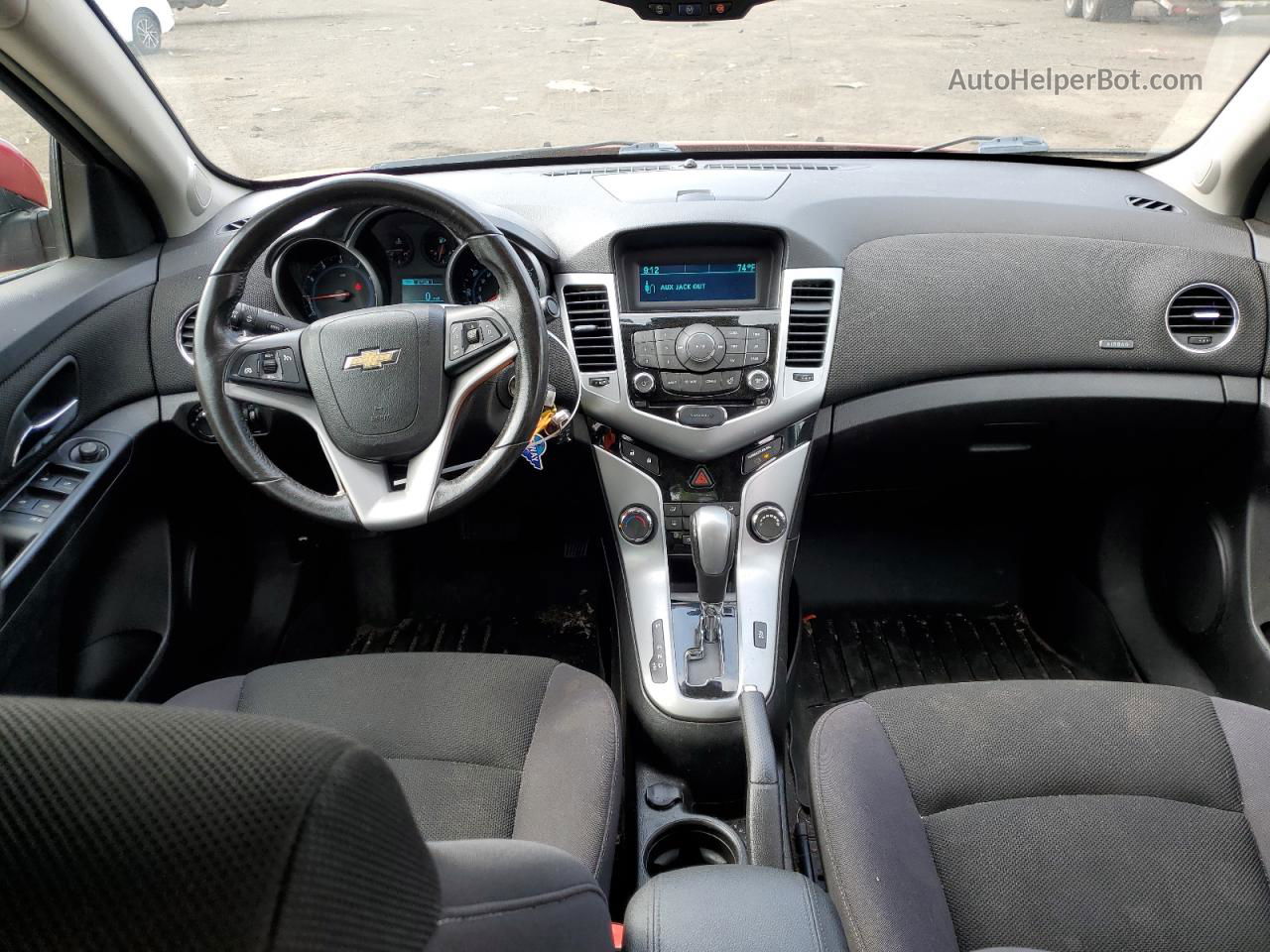 2013 Chevrolet Cruze Lt Бордовый vin: 1G1PC5SB4D7136364