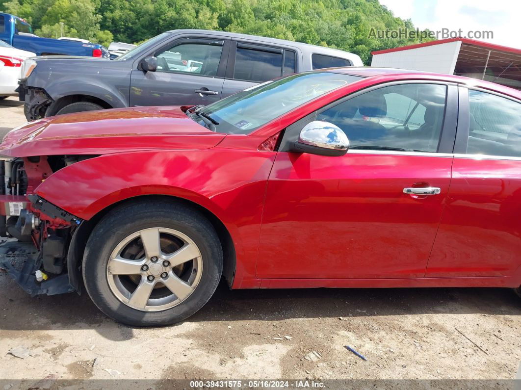 2013 Chevrolet Cruze 1lt Auto Red vin: 1G1PC5SB4D7194958