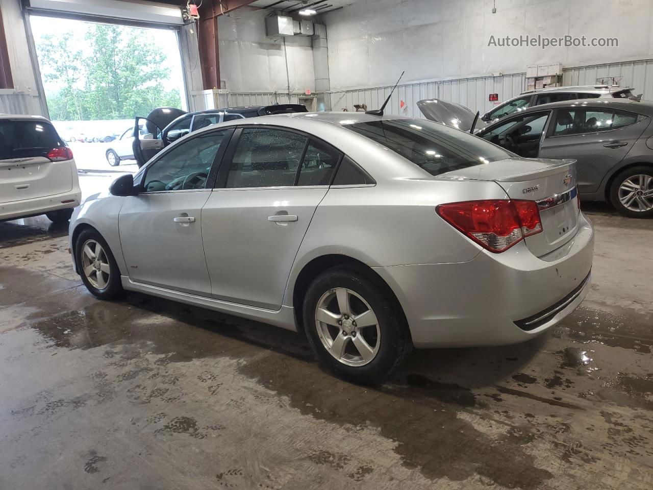 2013 Chevrolet Cruze Lt Silver vin: 1G1PC5SB4D7244712