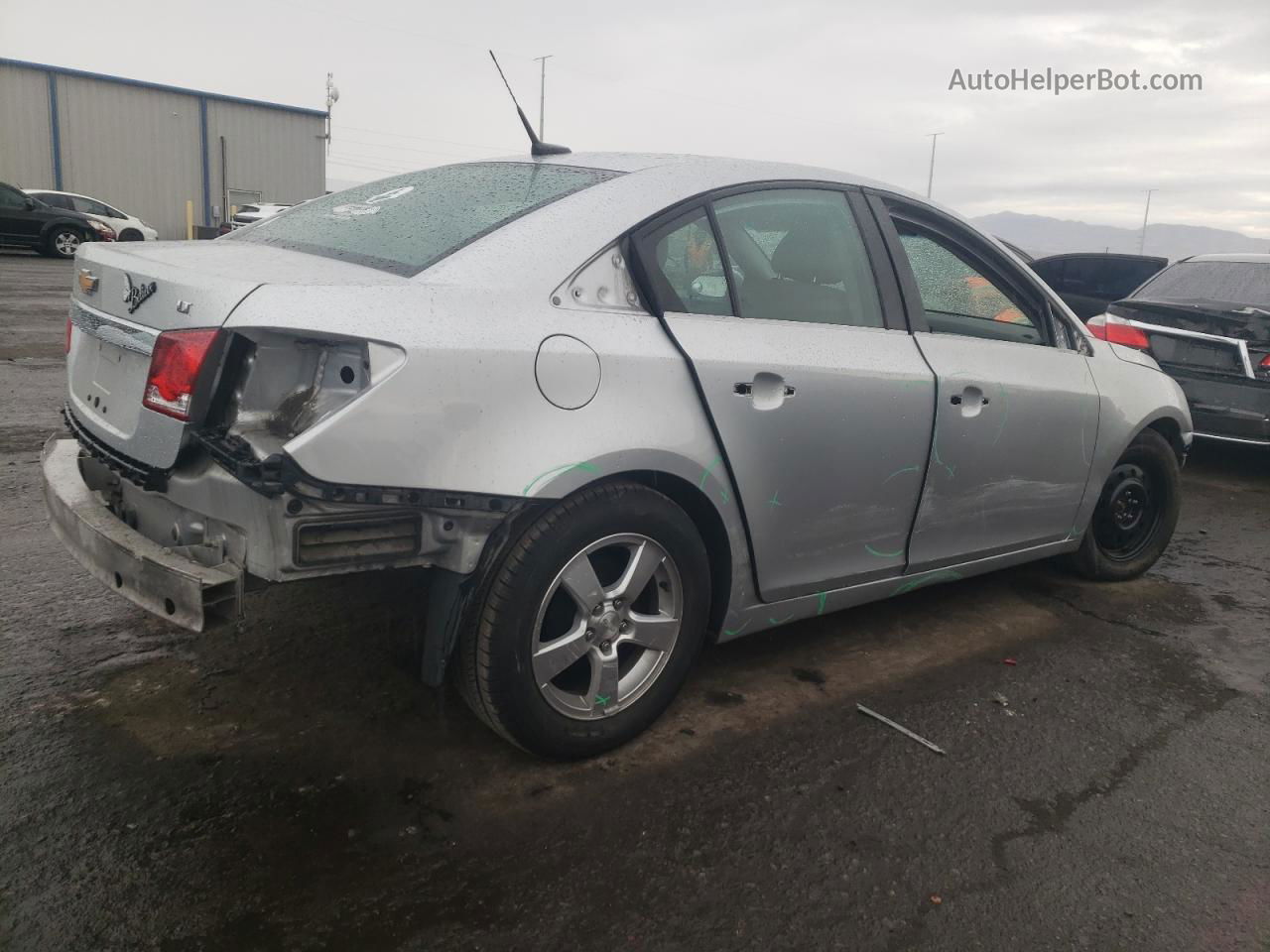 2013 Chevrolet Cruze Lt Silver vin: 1G1PC5SB4D7261462