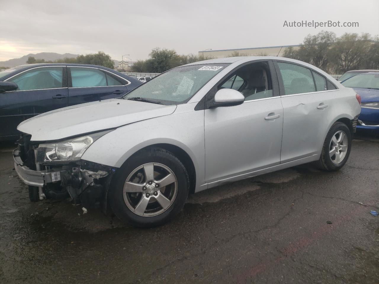 2013 Chevrolet Cruze Lt Silver vin: 1G1PC5SB4D7261462