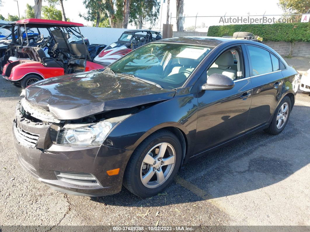 2013 Chevrolet Cruze 1lt Auto Gray vin: 1G1PC5SB4D7286331