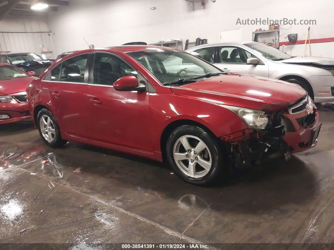 2013 Chevrolet Cruze 1lt Auto Red vin: 1G1PC5SB4D7324141