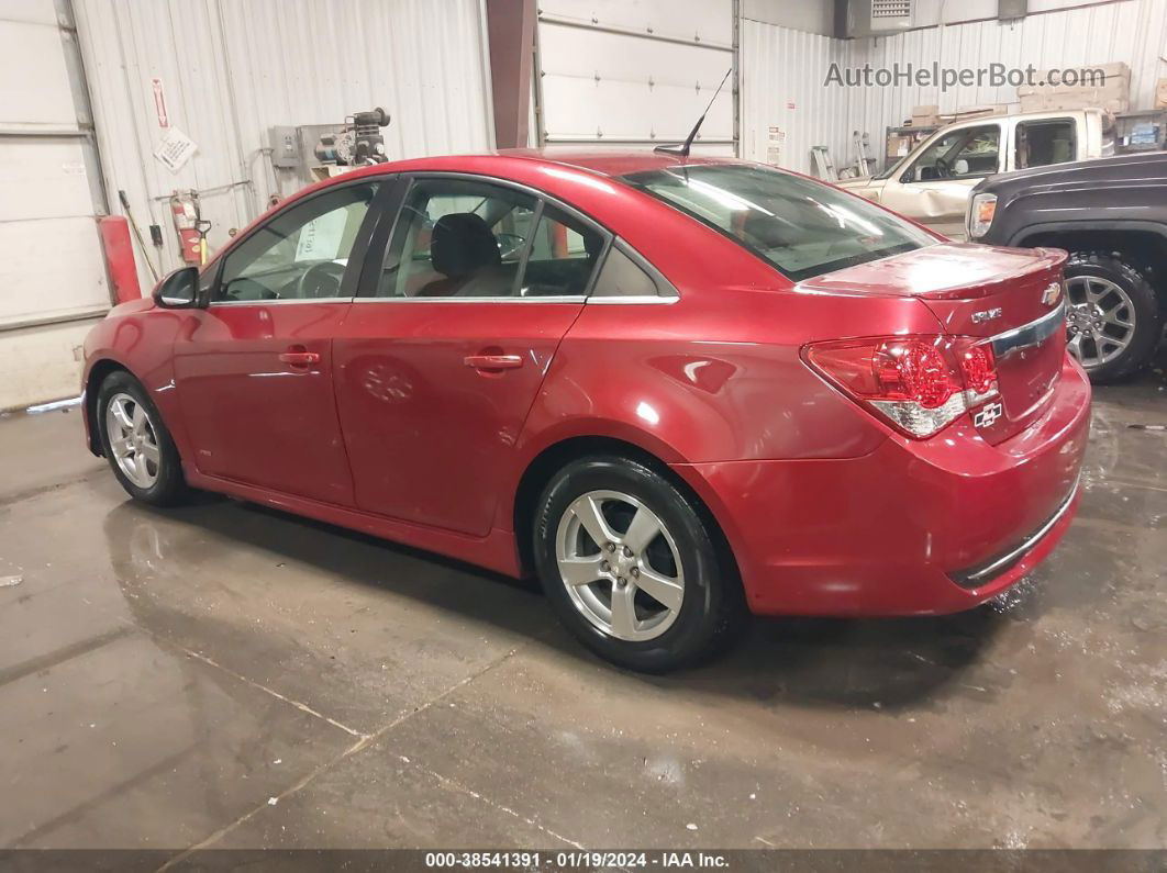 2013 Chevrolet Cruze 1lt Auto Red vin: 1G1PC5SB4D7324141