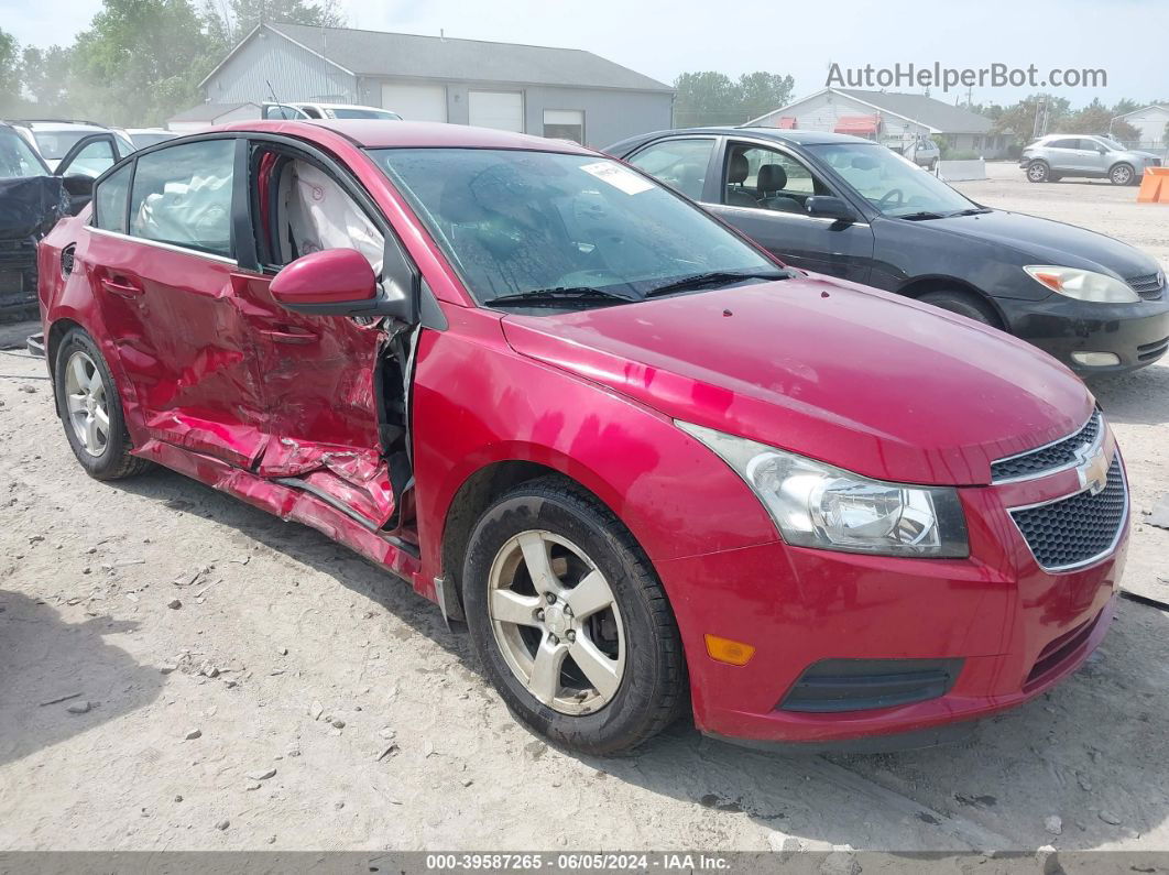 2014 Chevrolet Cruze 1lt Auto Red vin: 1G1PC5SB4E7161301