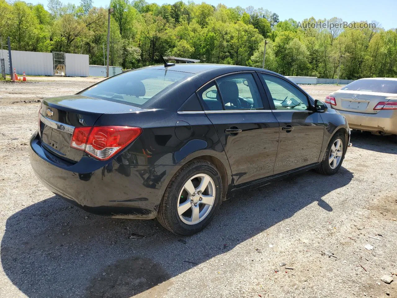 2014 Chevrolet Cruze Lt Black vin: 1G1PC5SB4E7203918