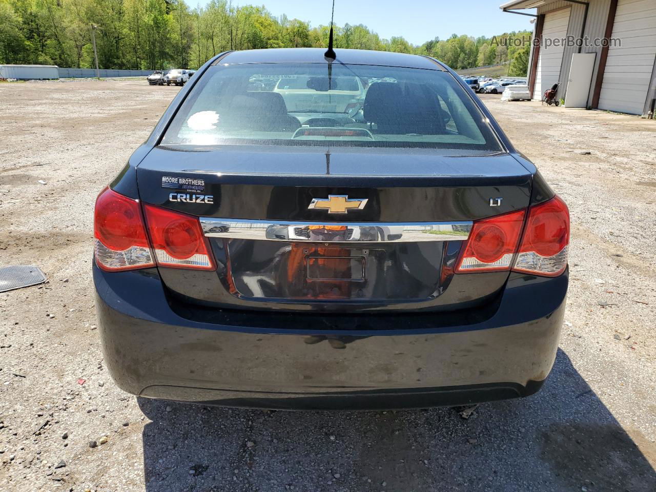 2014 Chevrolet Cruze Lt Black vin: 1G1PC5SB4E7203918