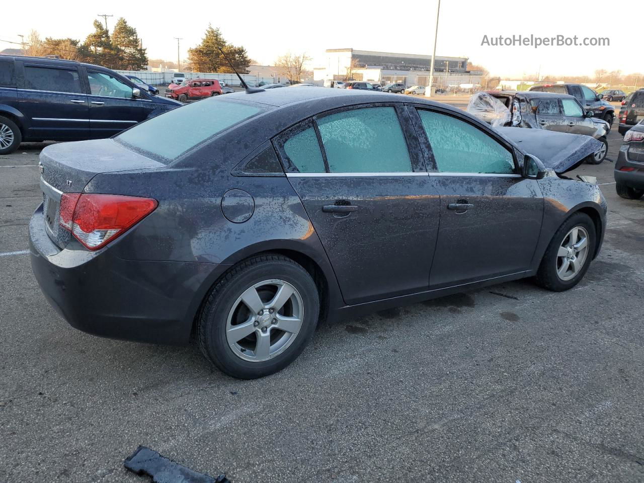 2014 Chevrolet Cruze Lt Black vin: 1G1PC5SB4E7246963