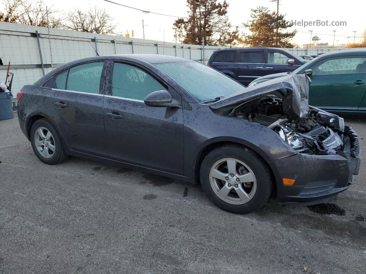 2014 Chevrolet Cruze Lt Black vin: 1G1PC5SB4E7246963