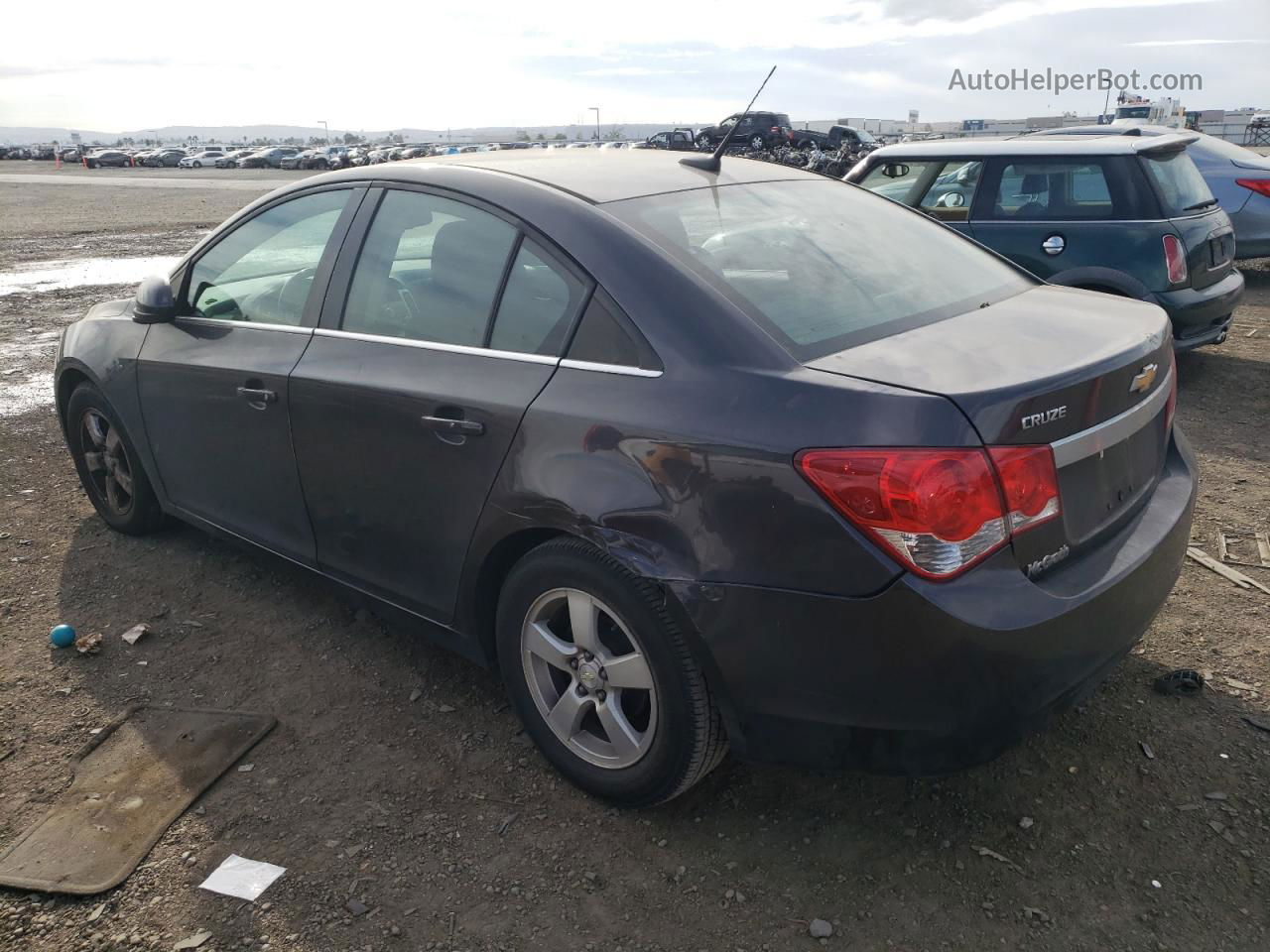 2014 Chevrolet Cruze Lt Gray vin: 1G1PC5SB4E7262726