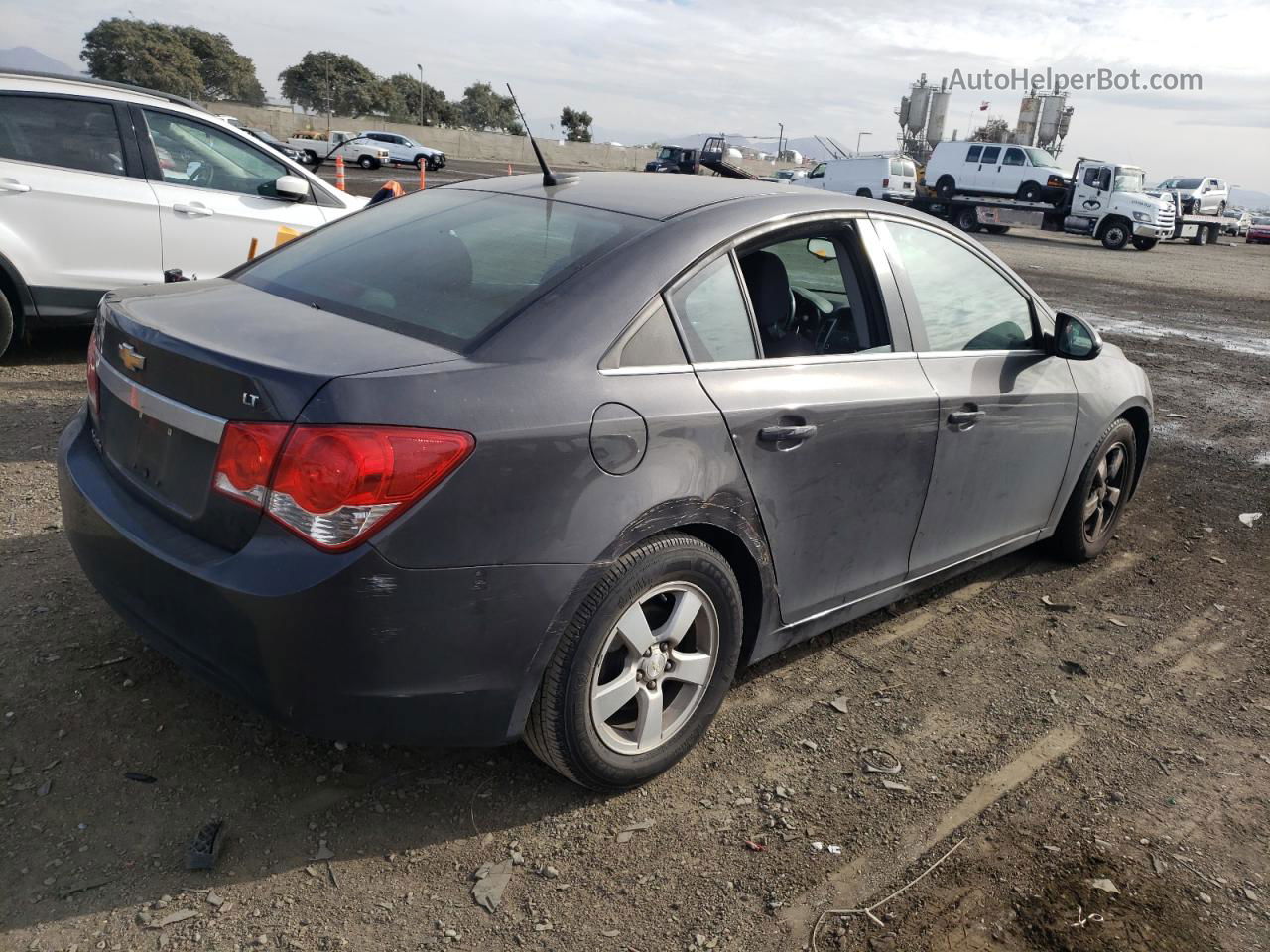 2014 Chevrolet Cruze Lt Gray vin: 1G1PC5SB4E7262726