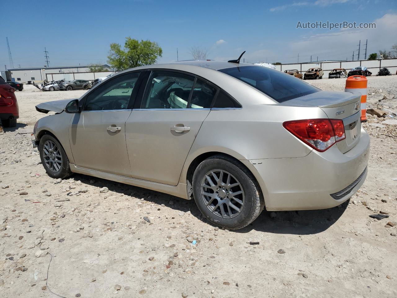 2014 Chevrolet Cruze Lt Желто-коричневый vin: 1G1PC5SB4E7307714