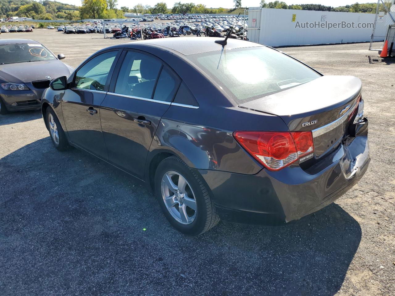 2014 Chevrolet Cruze Lt Gray vin: 1G1PC5SB4E7338462