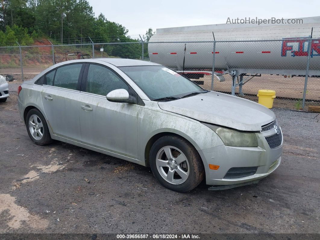 2014 Chevrolet Cruze 1lt Auto Silver vin: 1G1PC5SB4E7401544