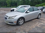 2014 Chevrolet Cruze 1lt Auto Silver vin: 1G1PC5SB4E7401544