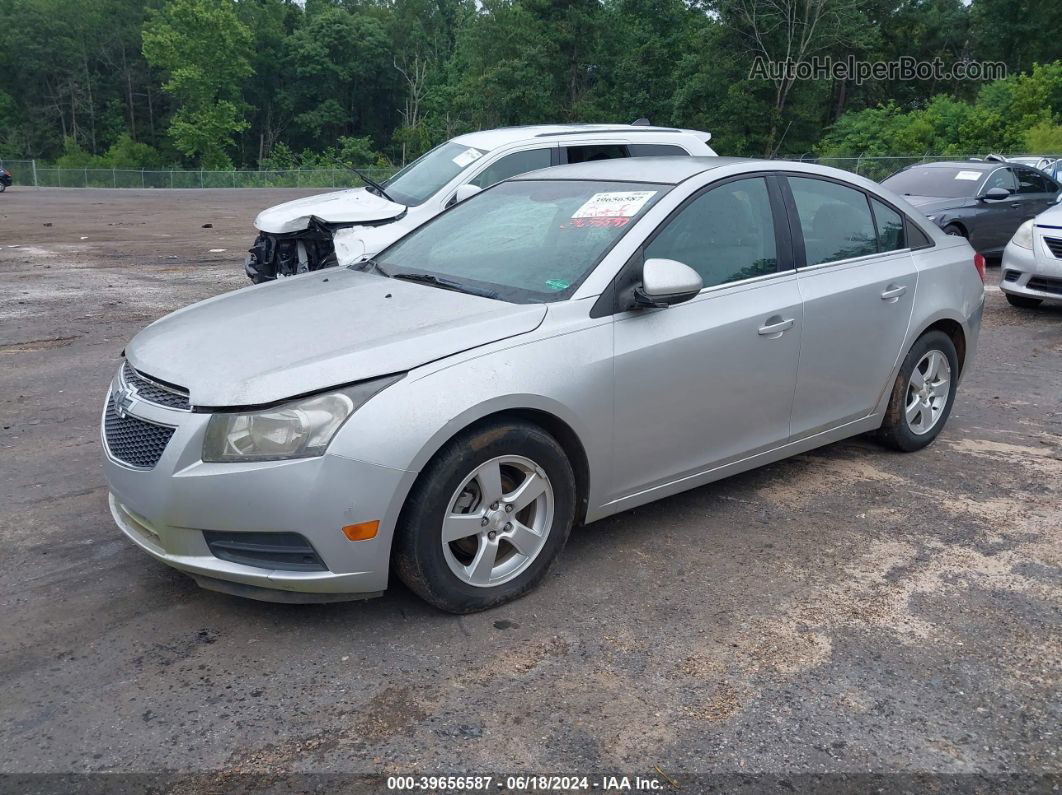 2014 Chevrolet Cruze 1lt Auto Silver vin: 1G1PC5SB4E7401544