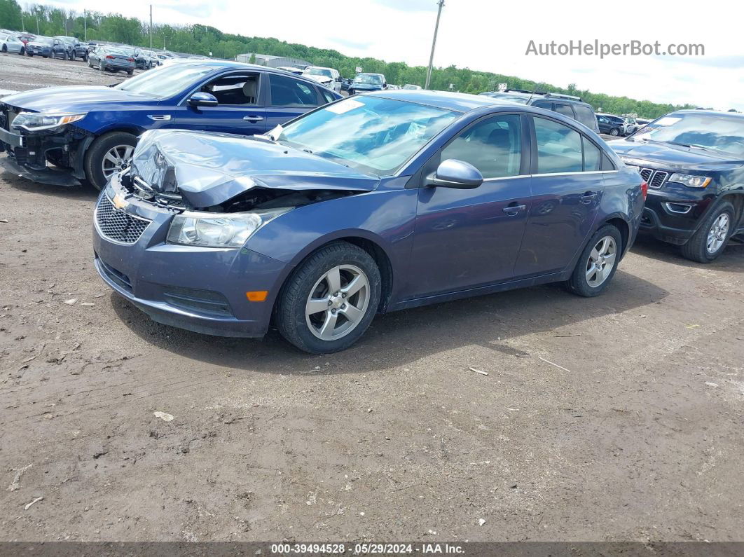 2014 Chevrolet Cruze 1lt Auto Blue vin: 1G1PC5SB4E7415458