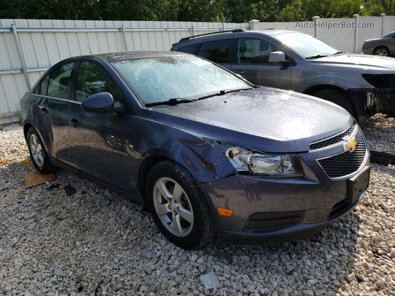 2014 Chevrolet Cruze Lt Blue vin: 1G1PC5SB4E7435807