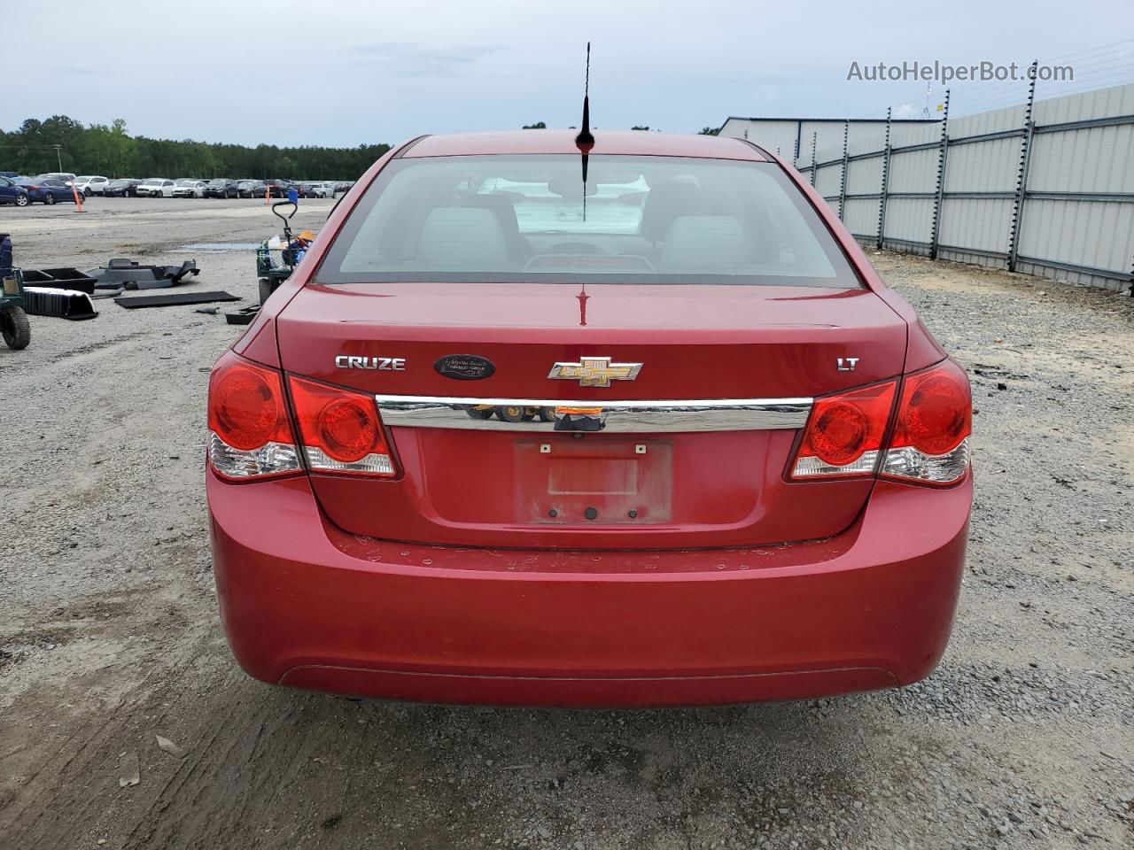 2014 Chevrolet Cruze Lt Burgundy vin: 1G1PC5SB4E7448072