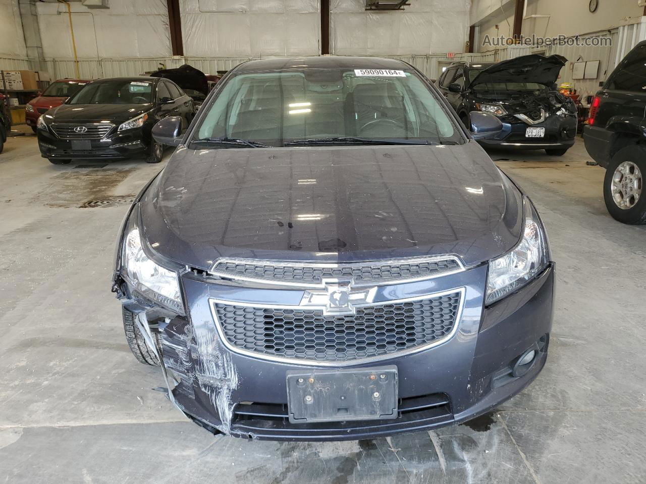 2014 Chevrolet Cruze Lt Charcoal vin: 1G1PC5SB4E7474669