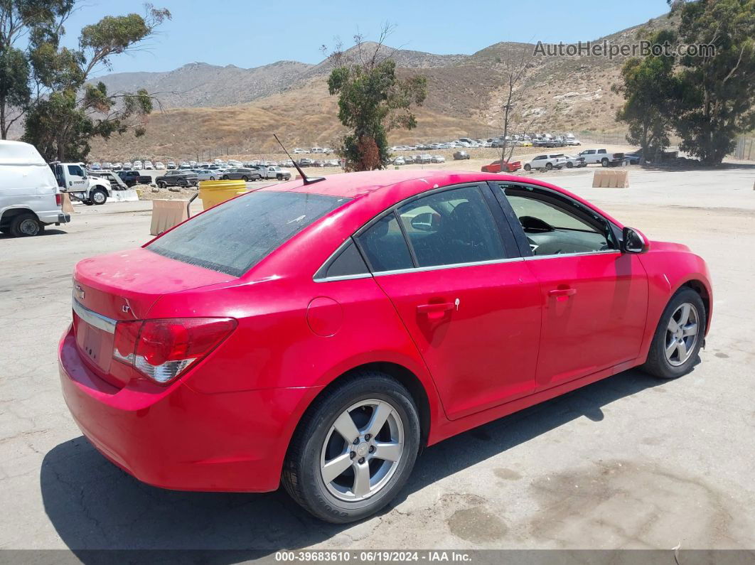 2014 Chevrolet Cruze 1lt Auto Red vin: 1G1PC5SB4E7486420