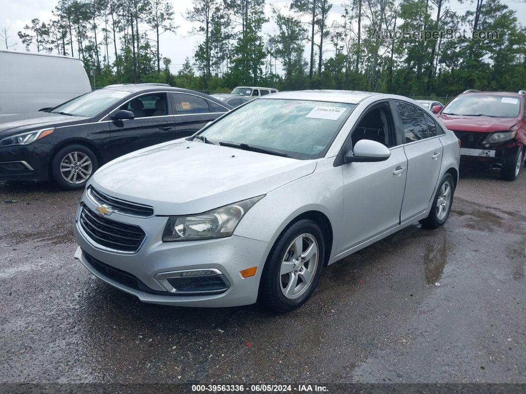 2015 Chevrolet Cruze 1lt Auto Silver vin: 1G1PC5SB4F7107563