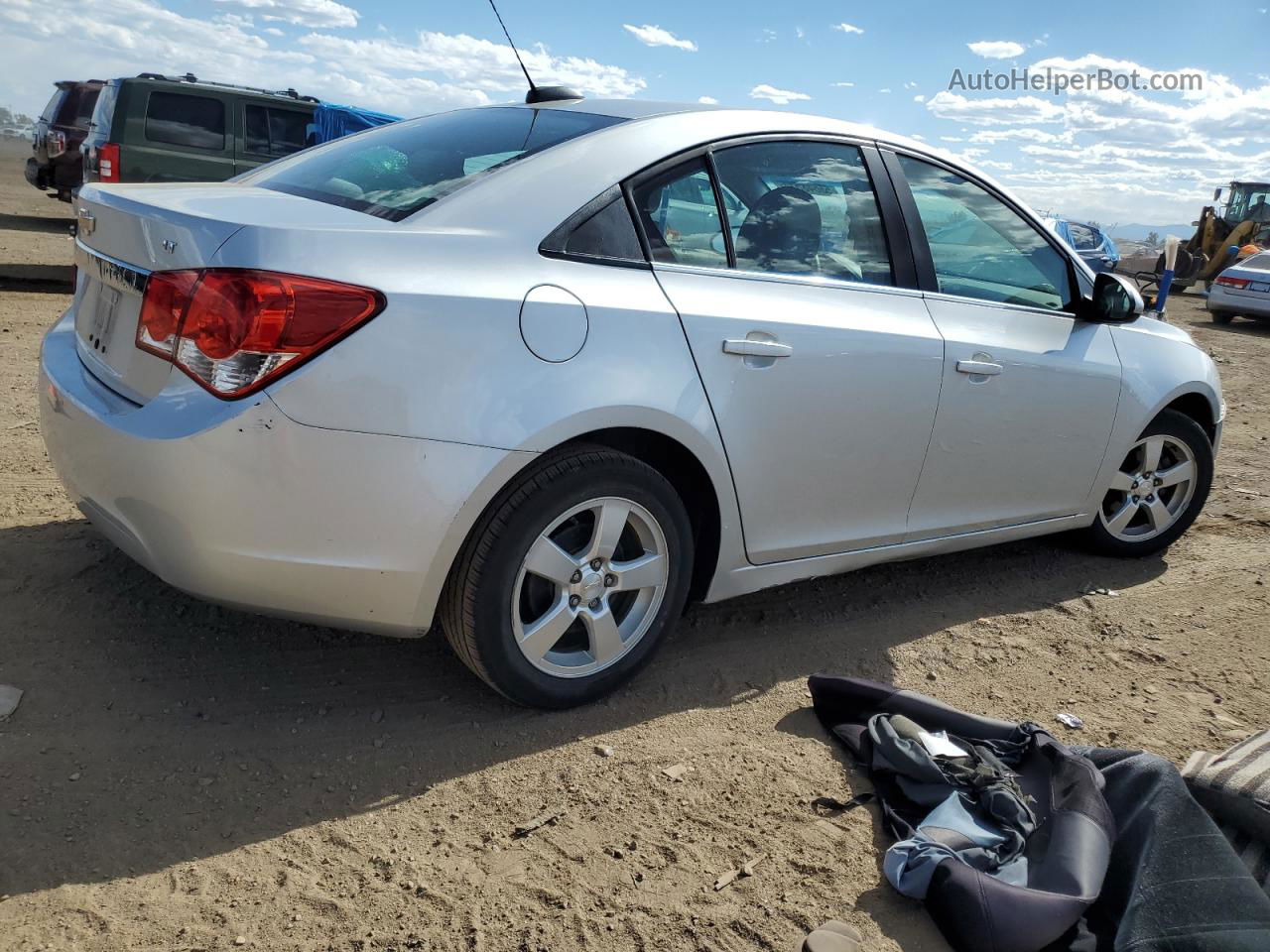 2015 Chevrolet Cruze Lt Silver vin: 1G1PC5SB4F7128560